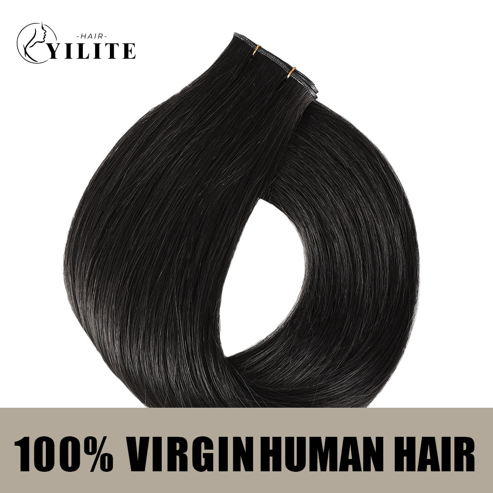 Realmhair virgin human hair genius weft 2Pcs (#1£©