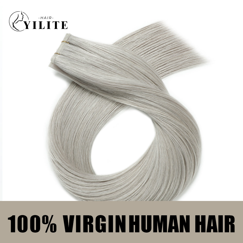Realmhair virgin human hair genius weft (#Silver£©