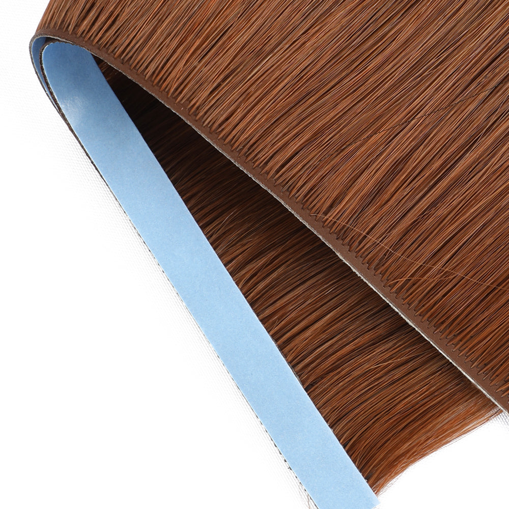 Zoomed view of Realmhair 20¡Á0.8cm seamless tape-in hair extension in color #33