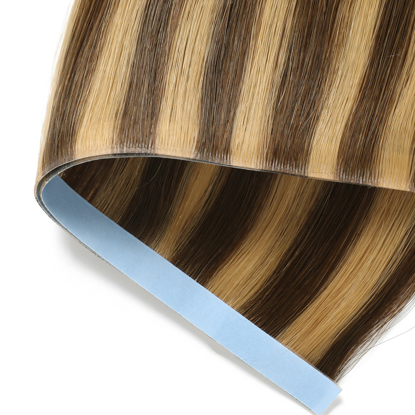 Zoomed view of Realmhair 20¡Á0.8cm seamless tape-in hair extension in #P4/27