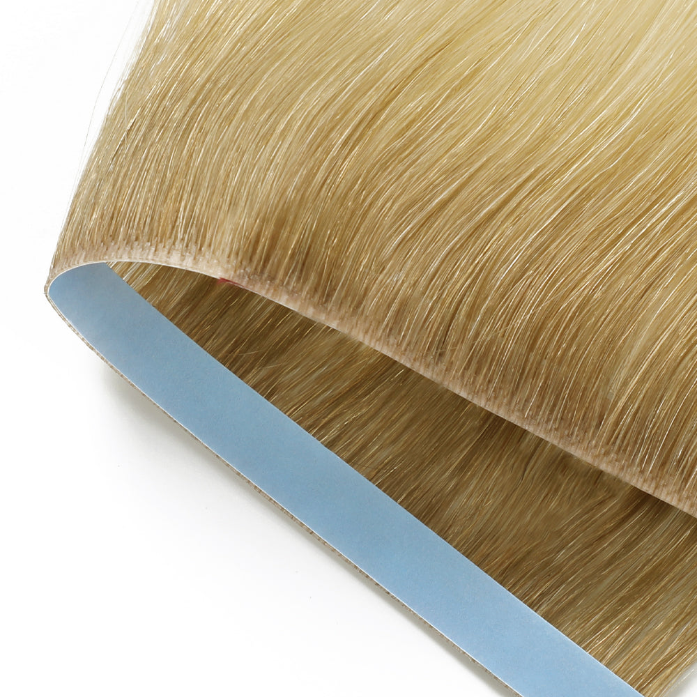 Zoomed view of Realmhair 20¡Á0.8cm seamless tape-in hair extension in #T8/60