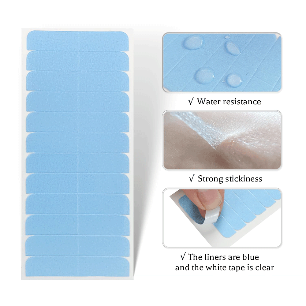 Realmhair Replacement Tape for Hair Extensions Bule Tape