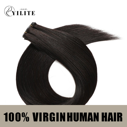 Realmhair virgin human hair genius weft 1Pc (#1B Natural Black) 