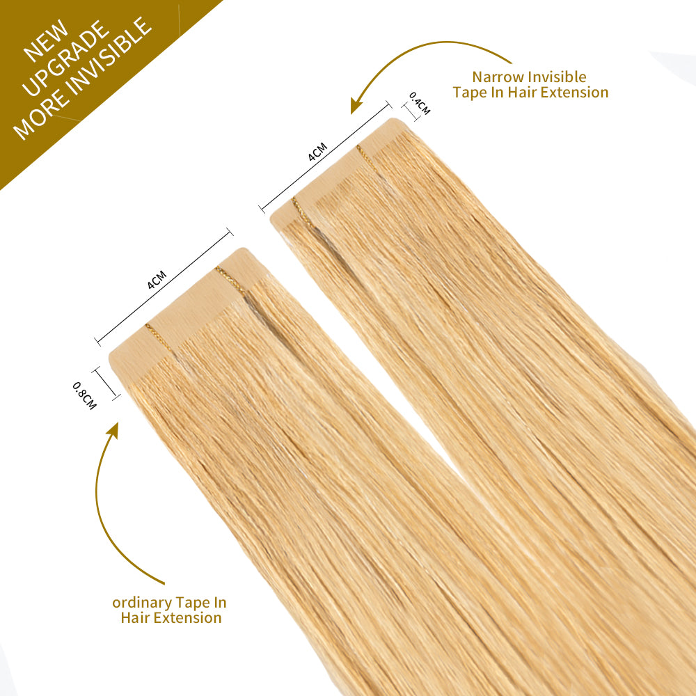 Comparison of narrow tape in hair extensions vs ordinary tape in extensions (#27)