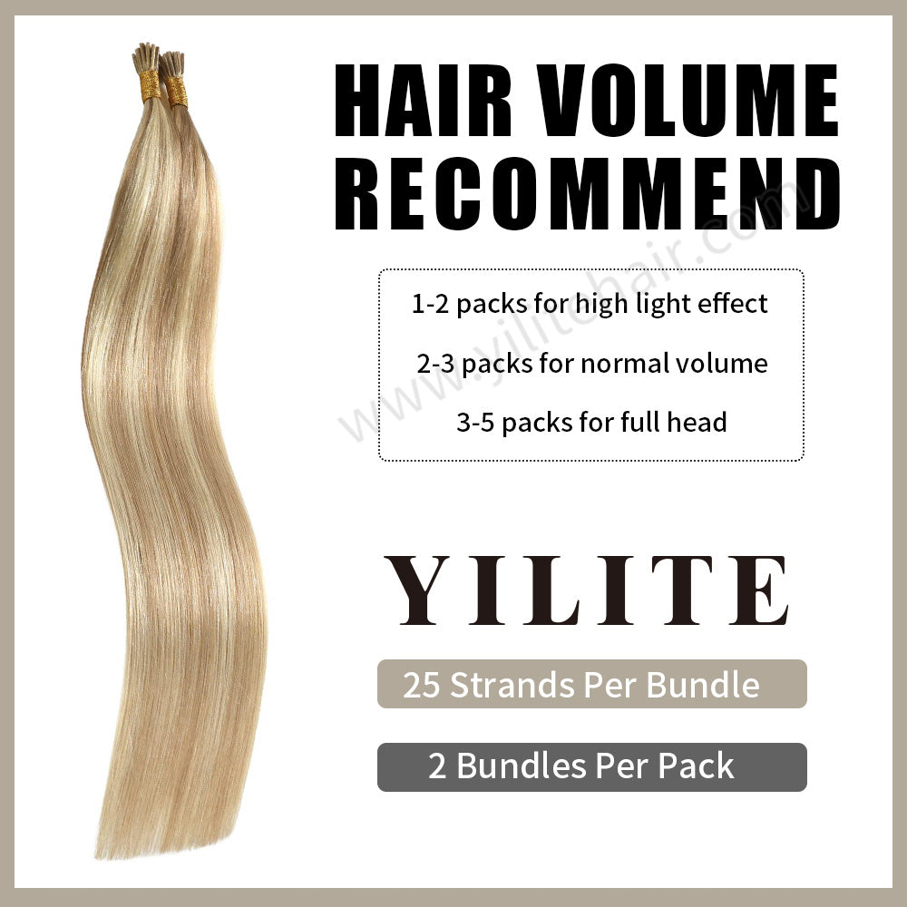 Realmhair I Tip hair extensions with hair volume recommendation (#P18/613)