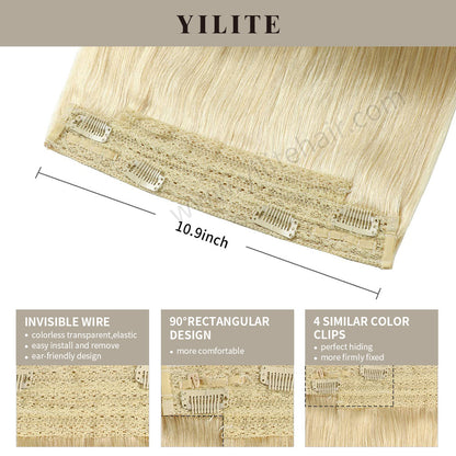 Details of wire extensions in #613: invisible wire, 90¡ã rectangular design, and 4 clips          