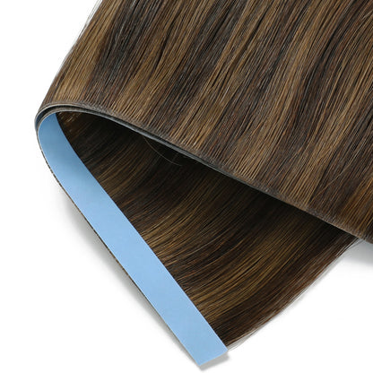 Zoomed view of Realmhair 20¡Á0.8cm seamless tape-in hair extension in #P2/6  