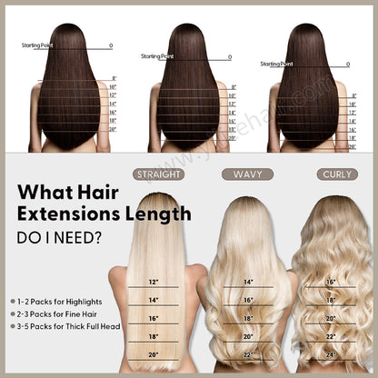 Realmhair Clip In Hair Extensions Human Hair Invisible Natural Remy Human Hair (#2?Darkest?Brown)