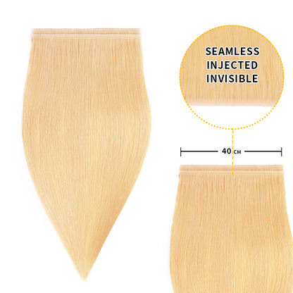 Realmhair 40*0.8cm long invisible tape in hair extensions 2Pcs virgin human hair (#27)