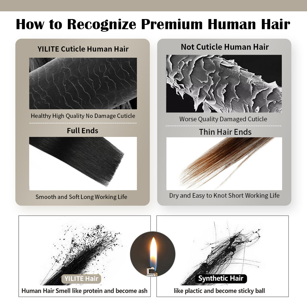 How to recognize premium human hair guide