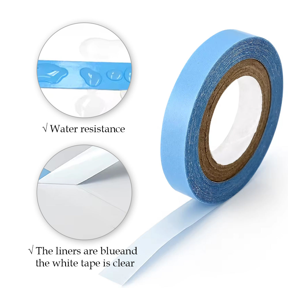 Realmhair Replacement Tape for Hair Extensions Bule Tape