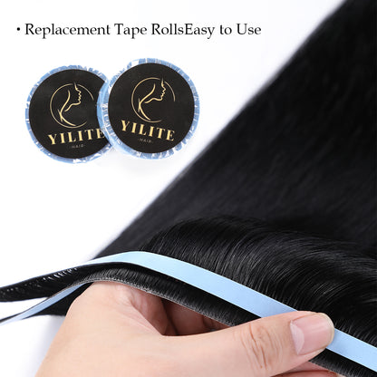 Realmhair Replacement Tape for Hair Extensions Bule Tape