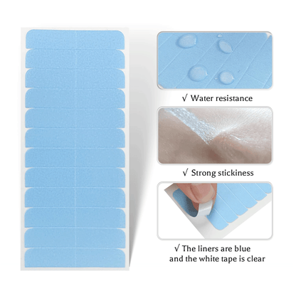 Realmhair Replacement Tape for Hair Extensions Bule Tape