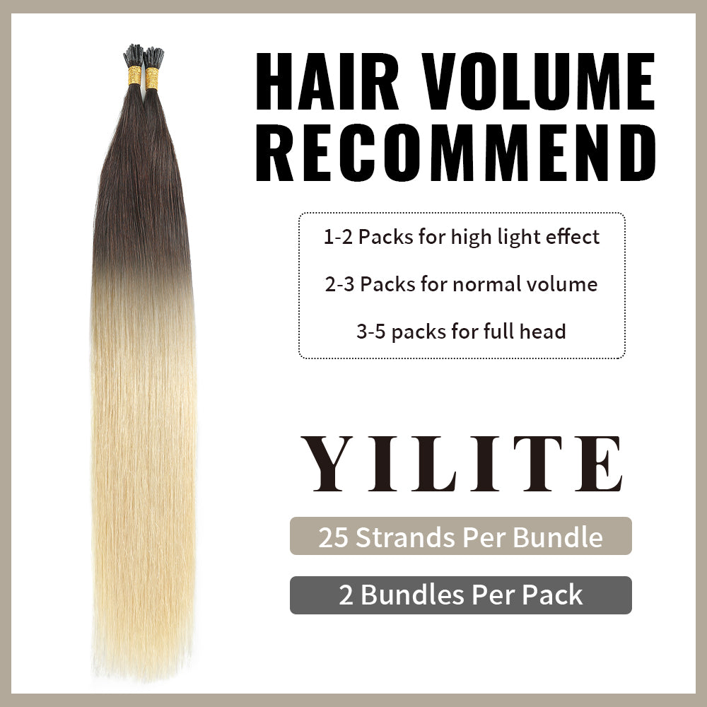 Realmhair I Tip hair extensions with hair volume recommendation (#T2/60)