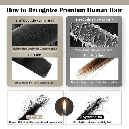 Realmhair Clip In Hair Extensions Human Hair Invisible Natural Remy Human Hair (#4 Dark Brown)